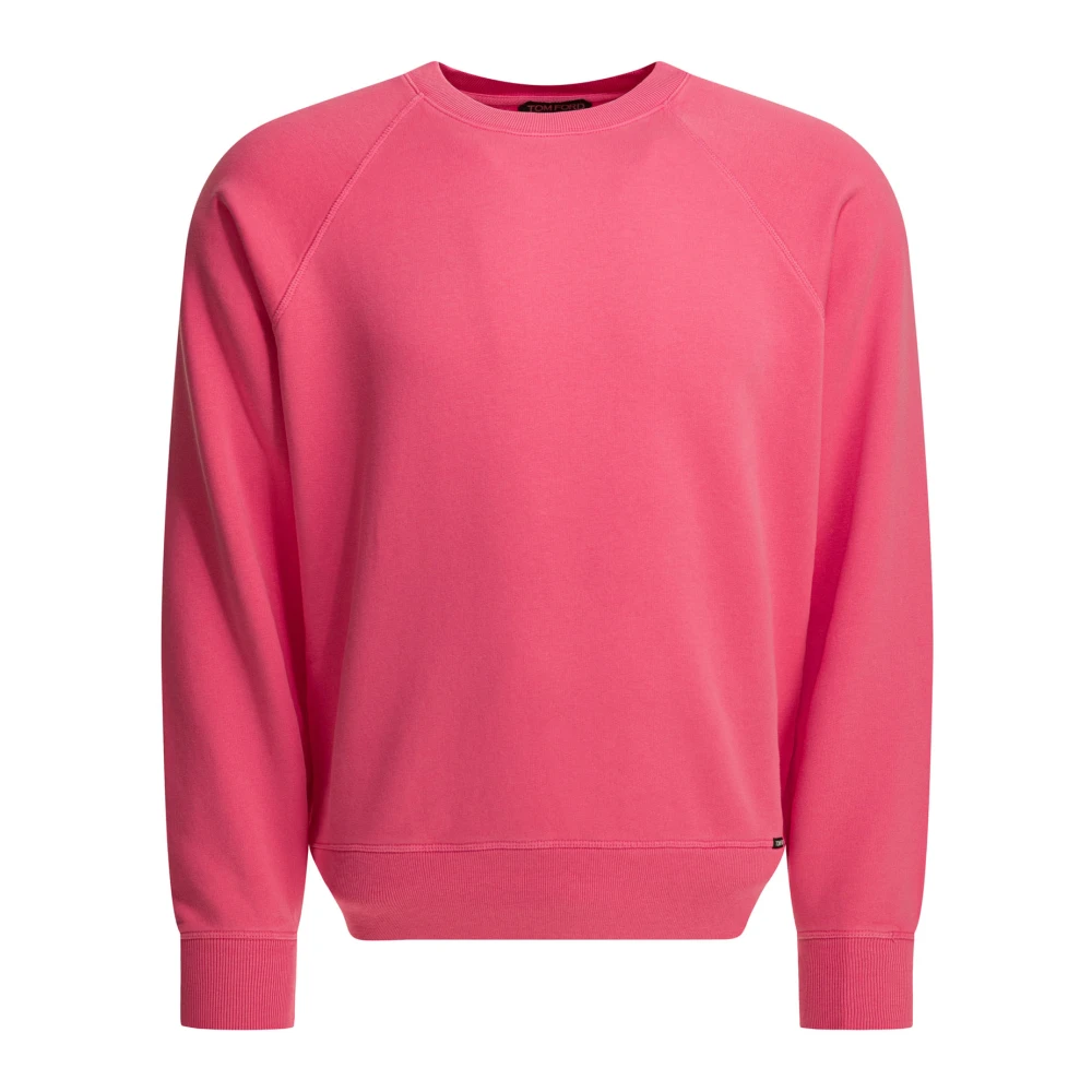 Tom Ford Men's Pink Cotton Sweatshirt