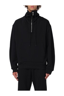 black-halfzip-sweatshirt-kangaroo-pocket