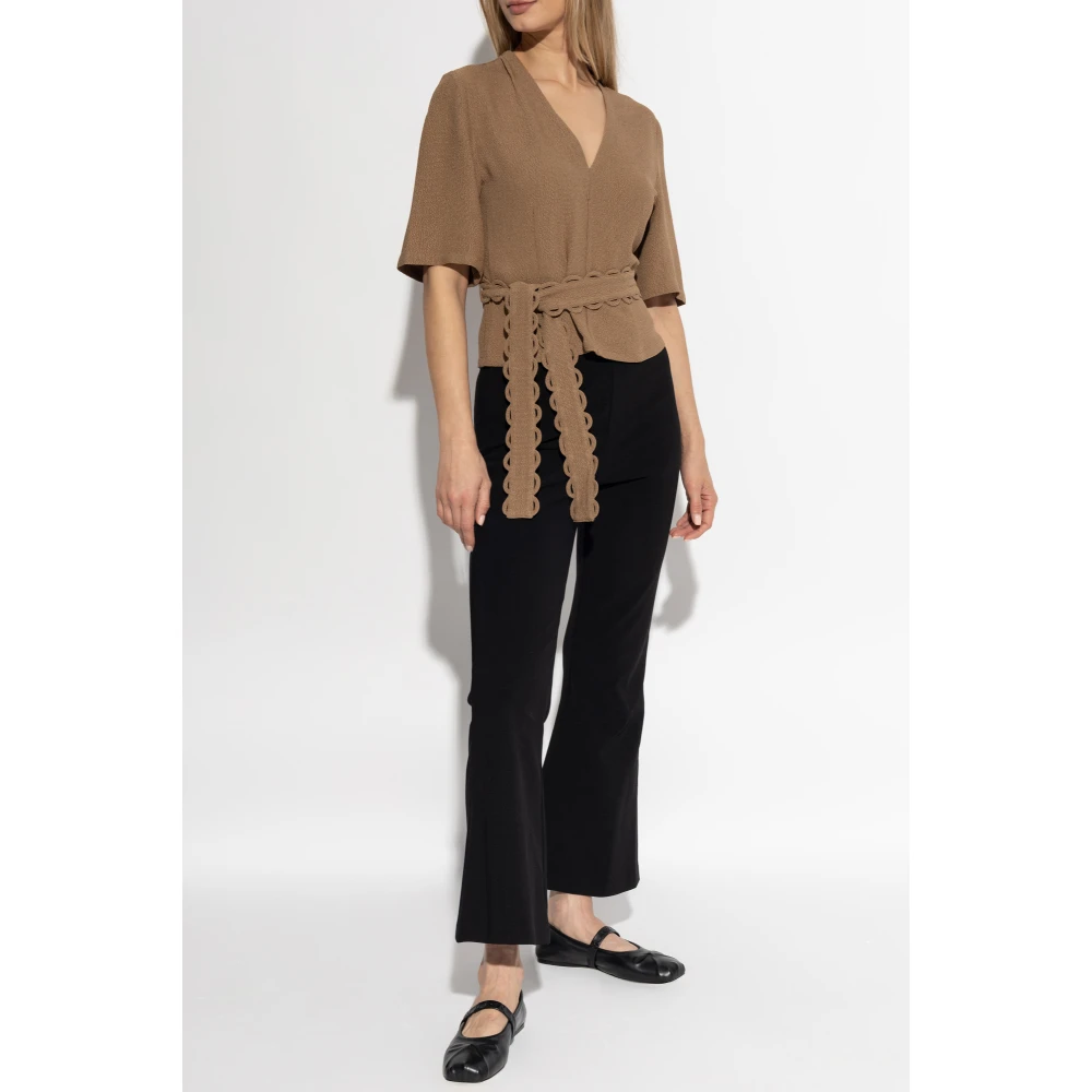 By Malene Birger Top Ullas By Herenne Birger Brown Dames