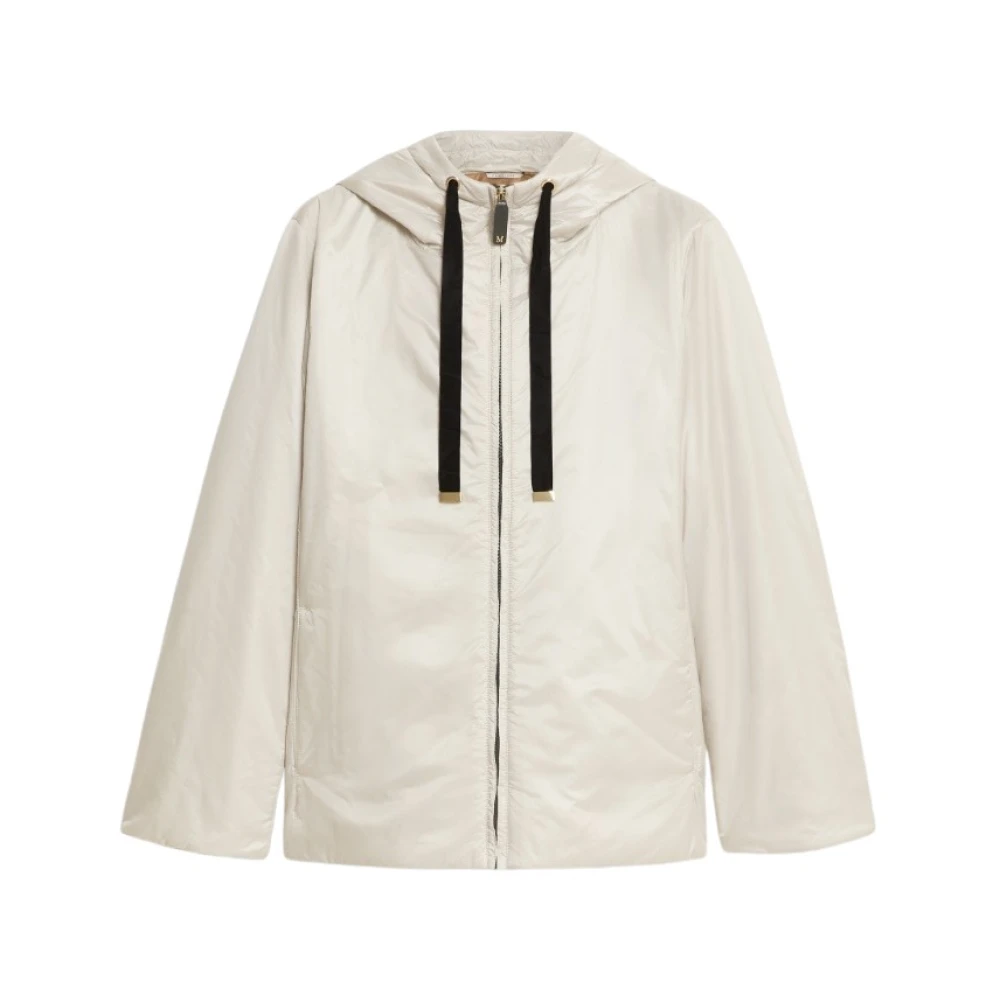 Max Mara Grijze waterafstotende capuchonjas Gray Dames