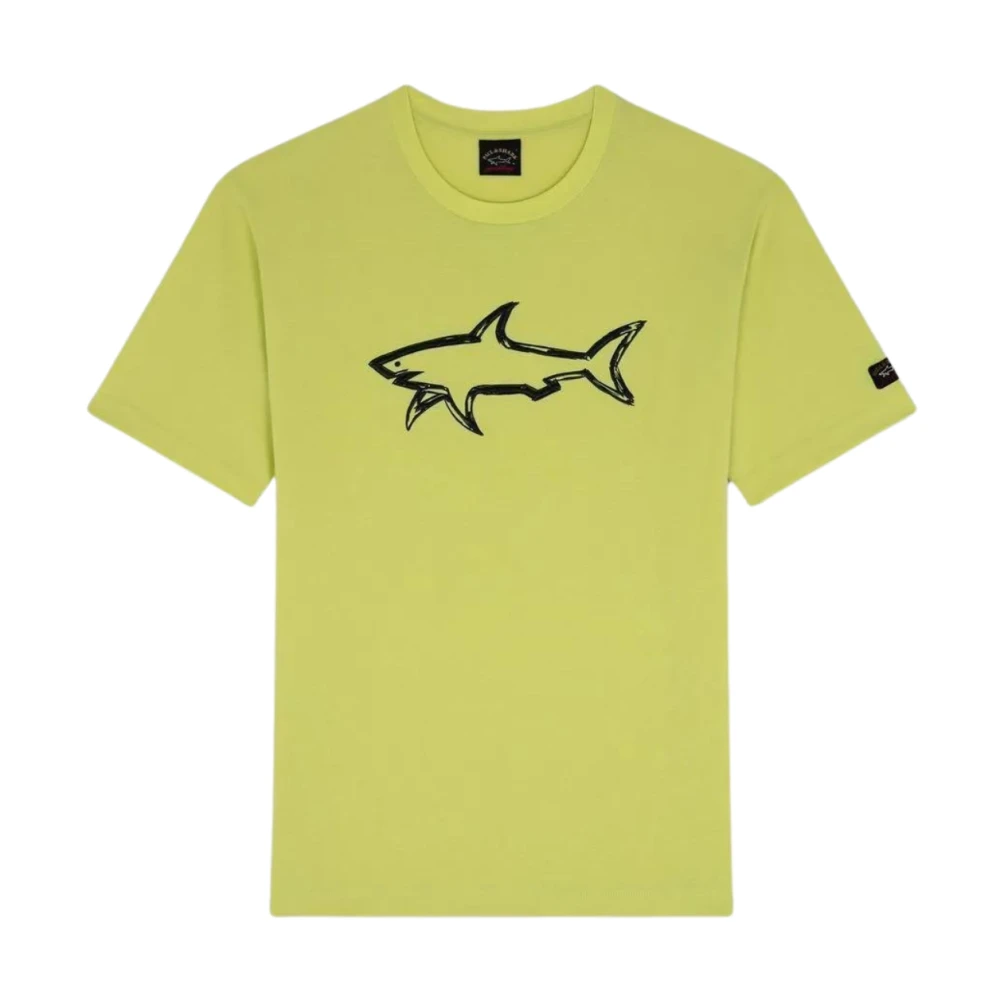 PAUL & SHARK Stijlvolle T-shirts en Polos Green Heren