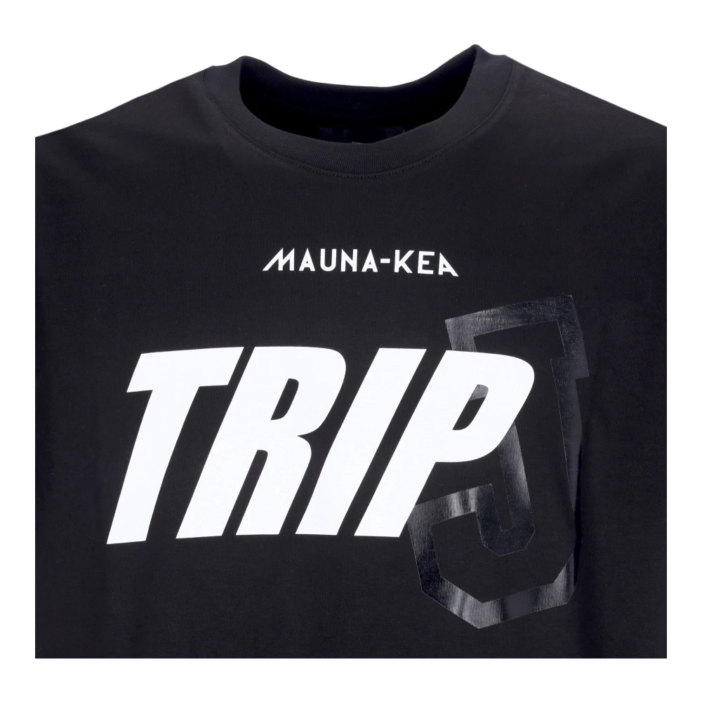 Mauna Kea Triple J Zwarte Heren Tee Black Heren