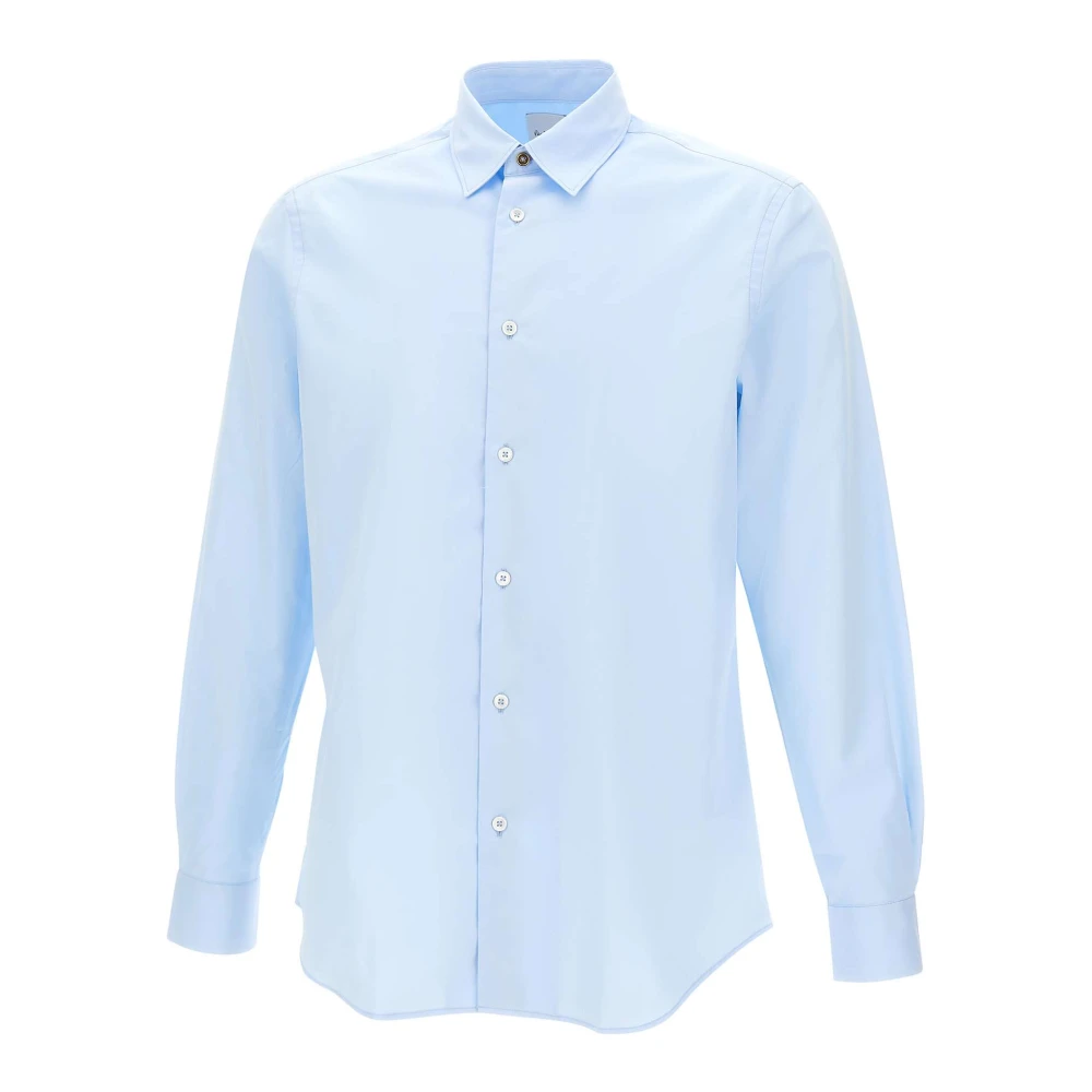 Paul Smith Mannelijk Blauw Overhemden Heren, Xs, Formal Shirts
