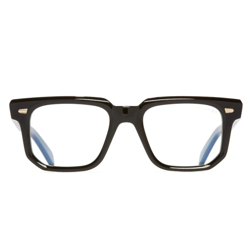 Cutler And Gross Svart Acetat Optisk Ram Black, Unisex