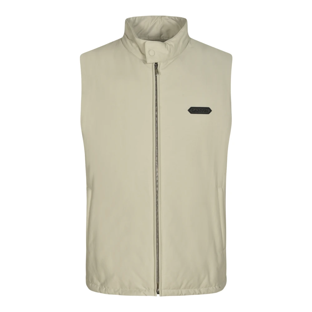 Lanvin - Jackets > Vests - Beige - Lanvin - Modalova