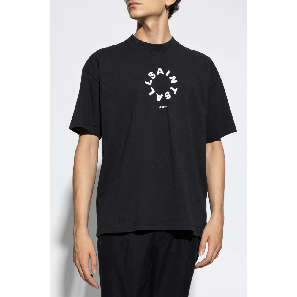 AllSaints Tierra T-shirt Black Heren