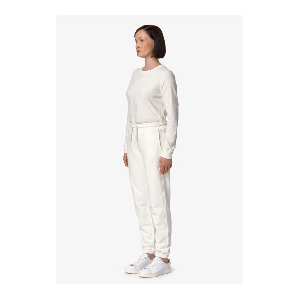 K-way Casual Jogger Broek White Dames