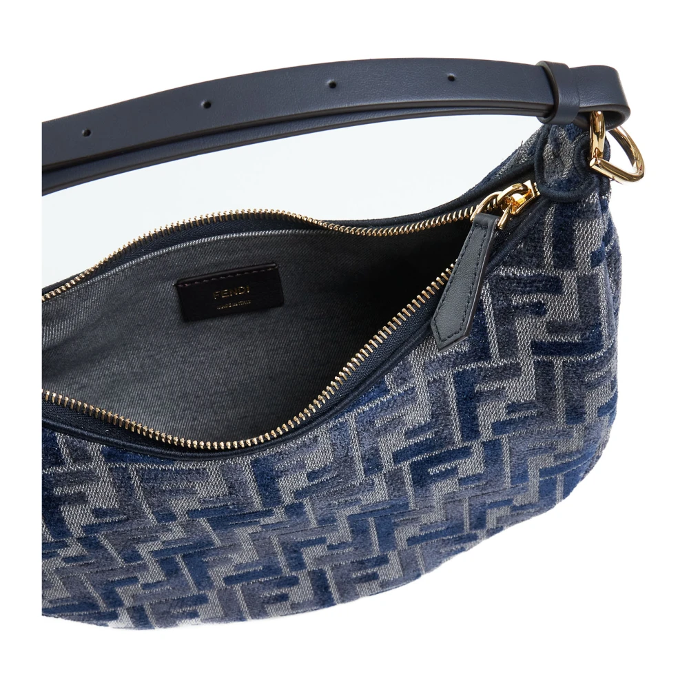 Fendi Colibri Slingback in Rete Blue Dames