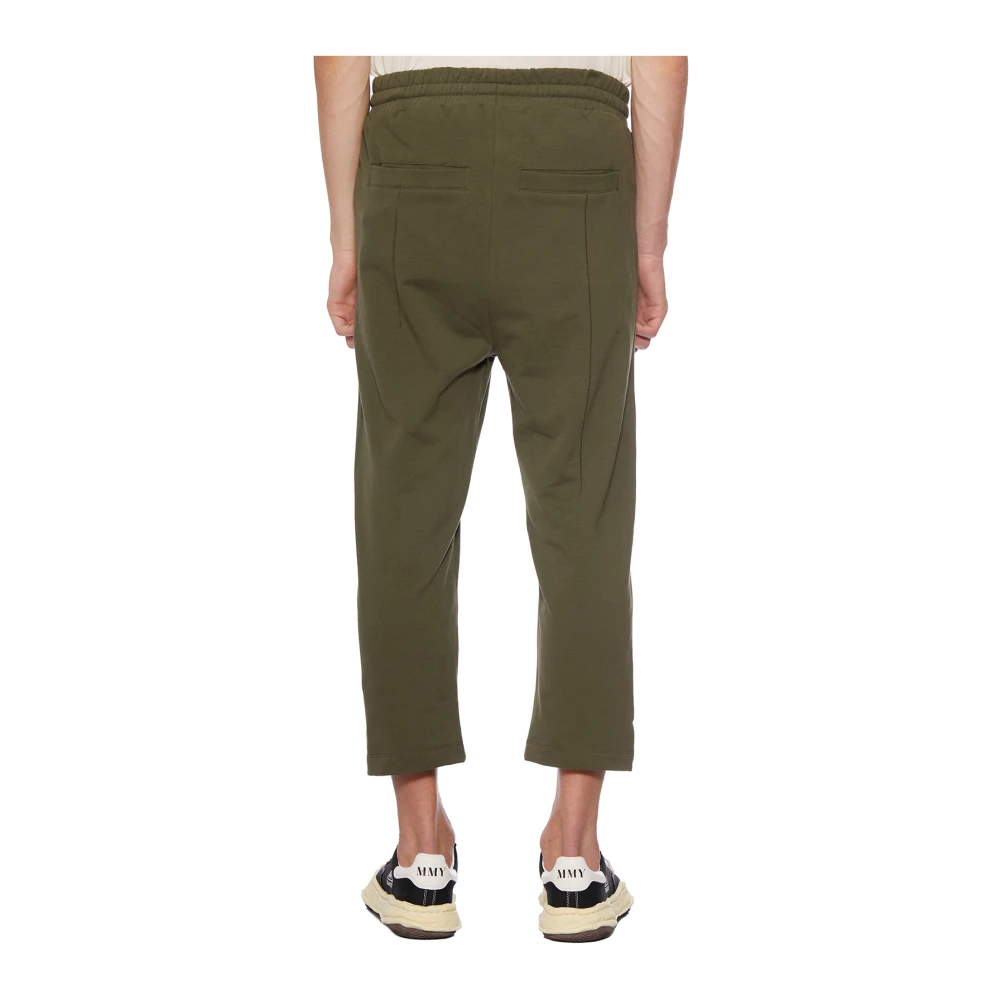 Thom Krom Cropped Broek Green Heren