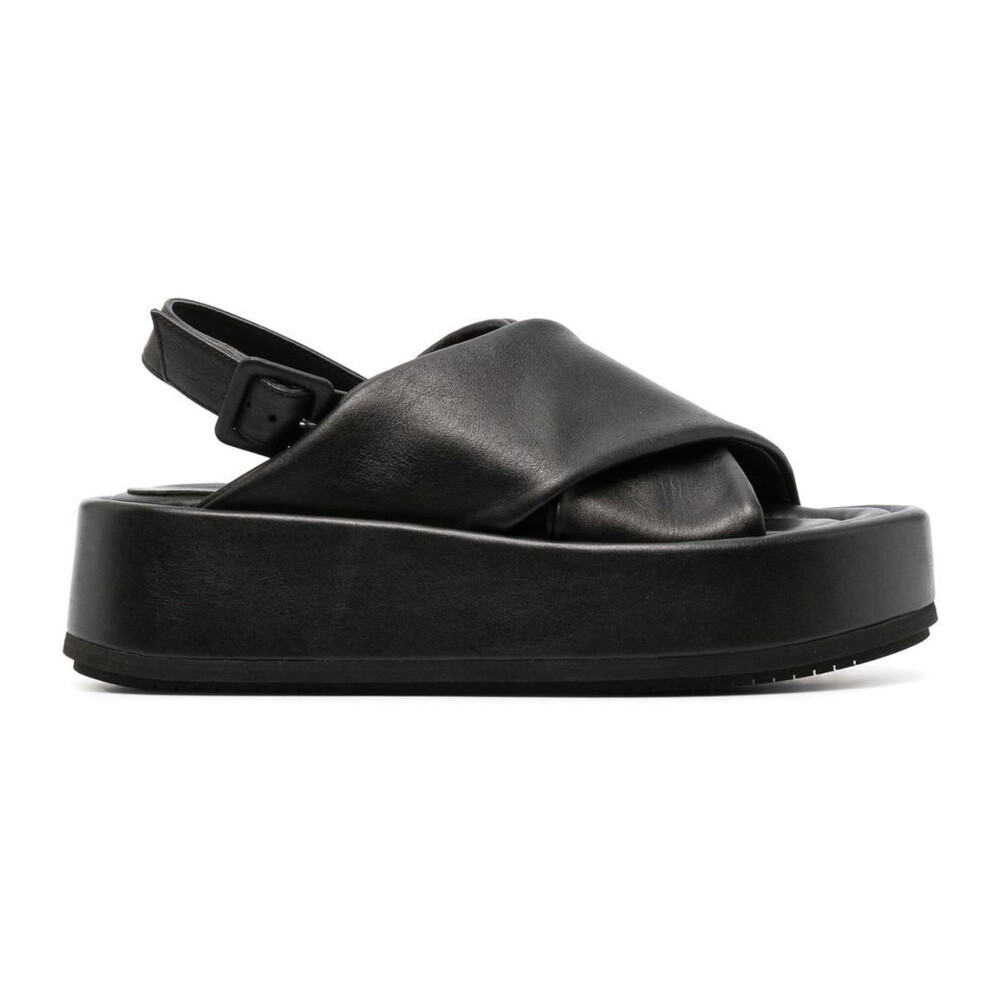 サンダル・ミュール PALOMA BARCELO SS25 Sandals (BASIMA BABY CALFBLACK) Basima baby calf black | paloma barceló