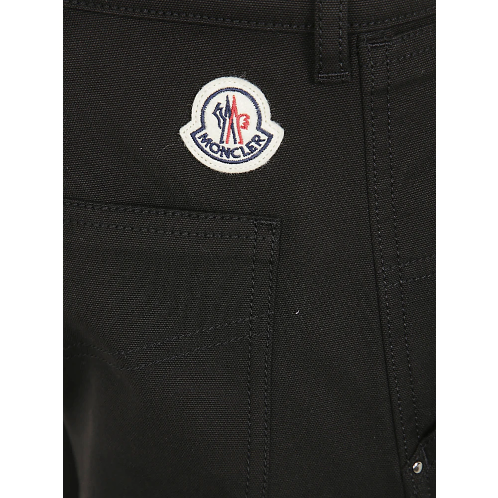 Moncler Sportieve Broek voor Actieve Levensstijl Black Heren