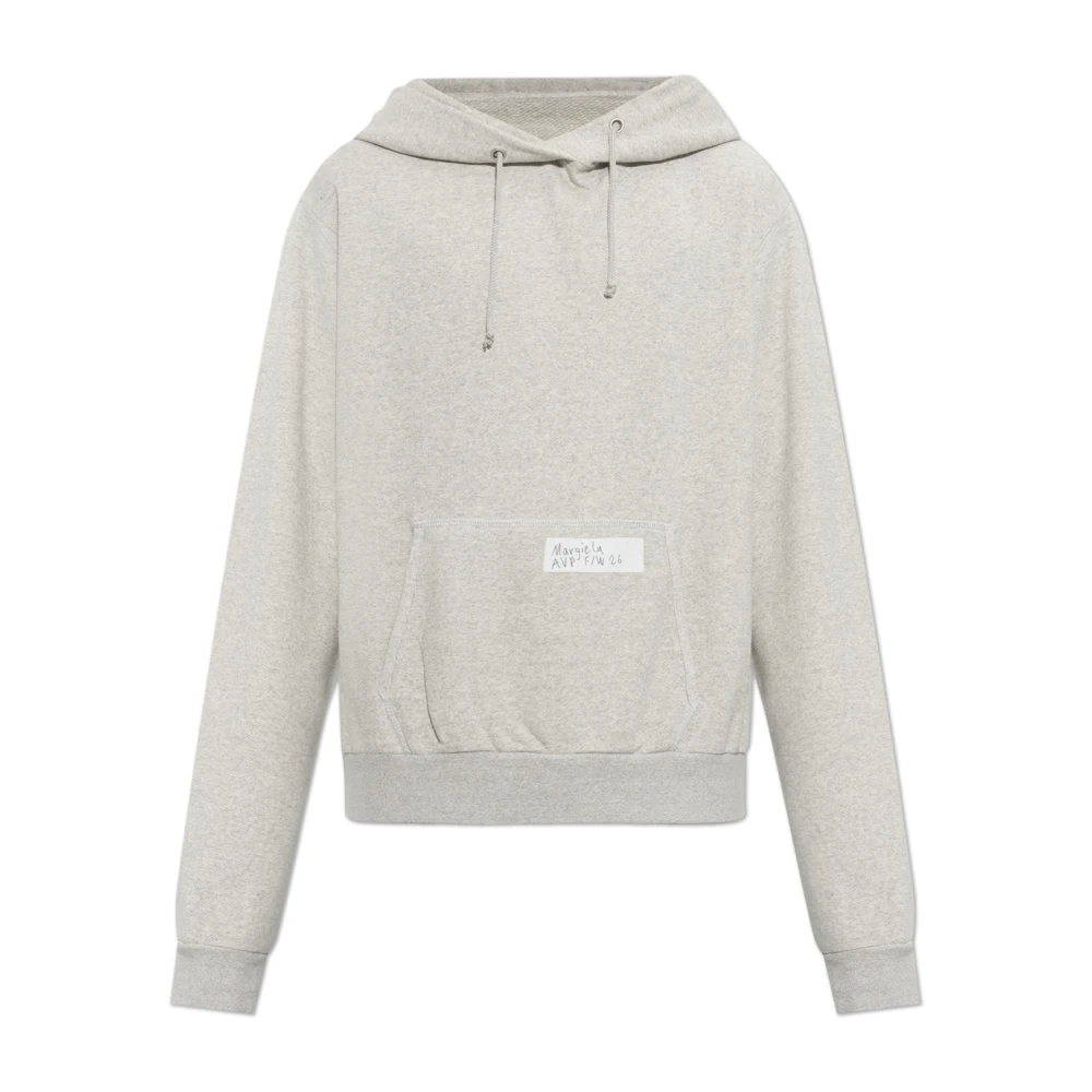 Maison Margiela - Sudadera Con Capucha - Sweatshirts & Hoodies - Hombre - Gris - S
