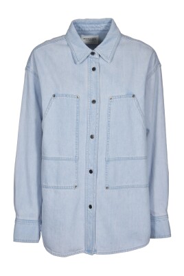 chemise-en-denim-a-manches-longues