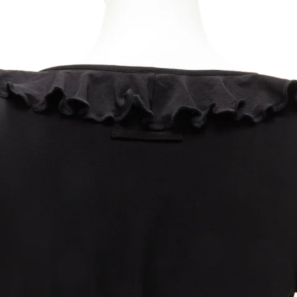 Jean Paul Gaultier Pre-owned Cotton tops Black Dames