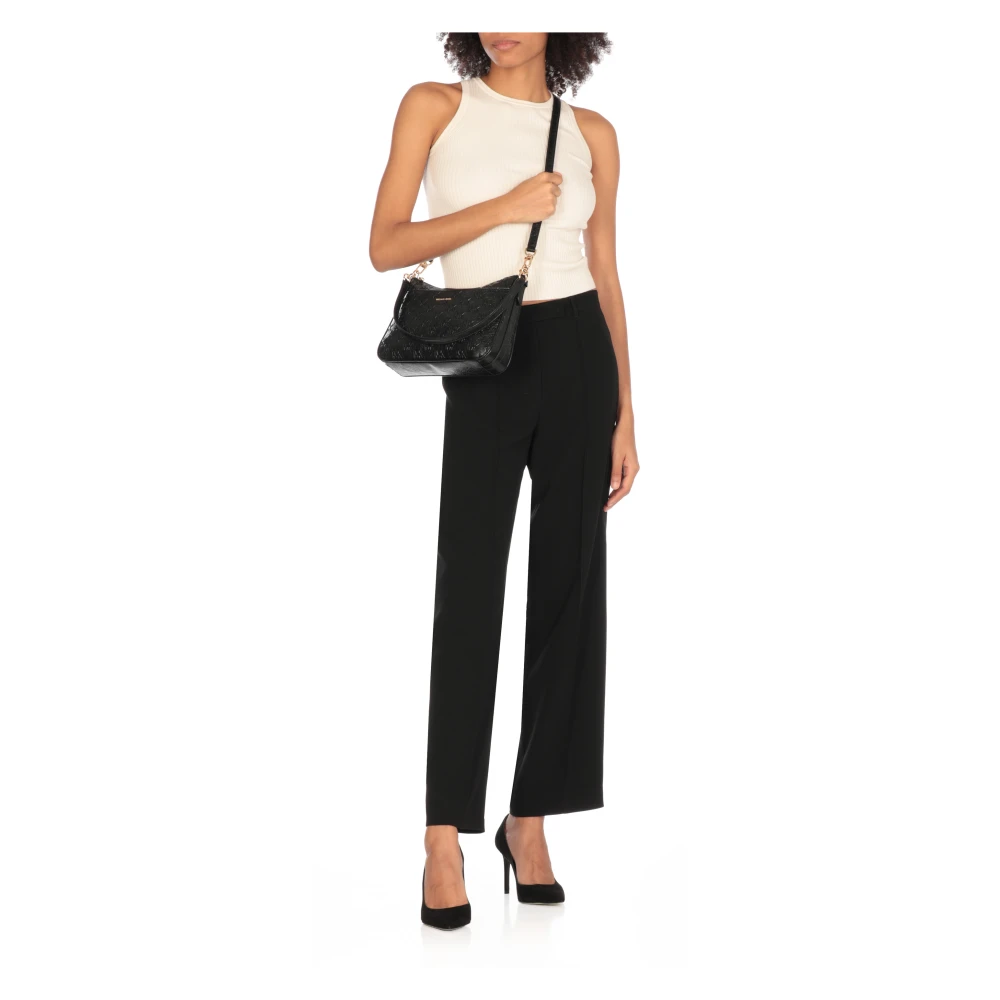 Michael Kors Jet Set Bag Black Dames
