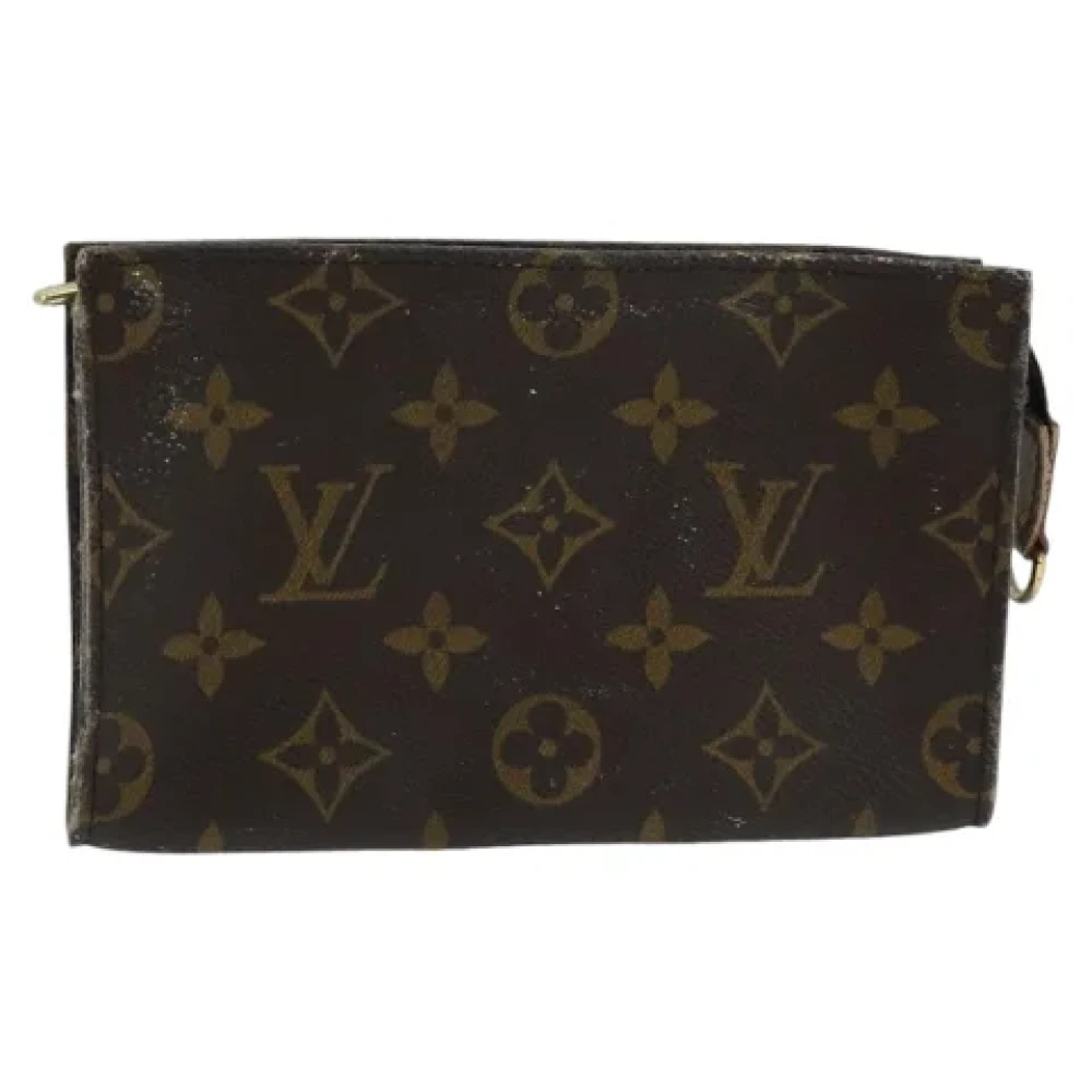 Louis Vuitton Vintage Pre-owned Canvas pouches Brown Dames