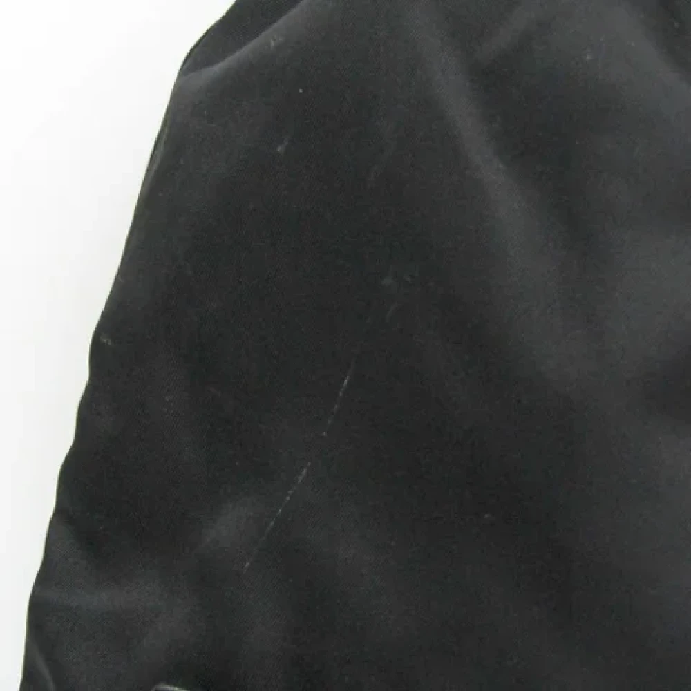 Prada Vintage Pre-owned Nylon shoulder-bags Black Dames