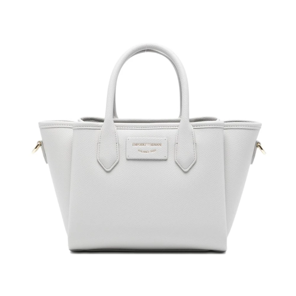 Emporio Armani Women's Gray Top Handle Handbag - Handbags - One Size - Bags