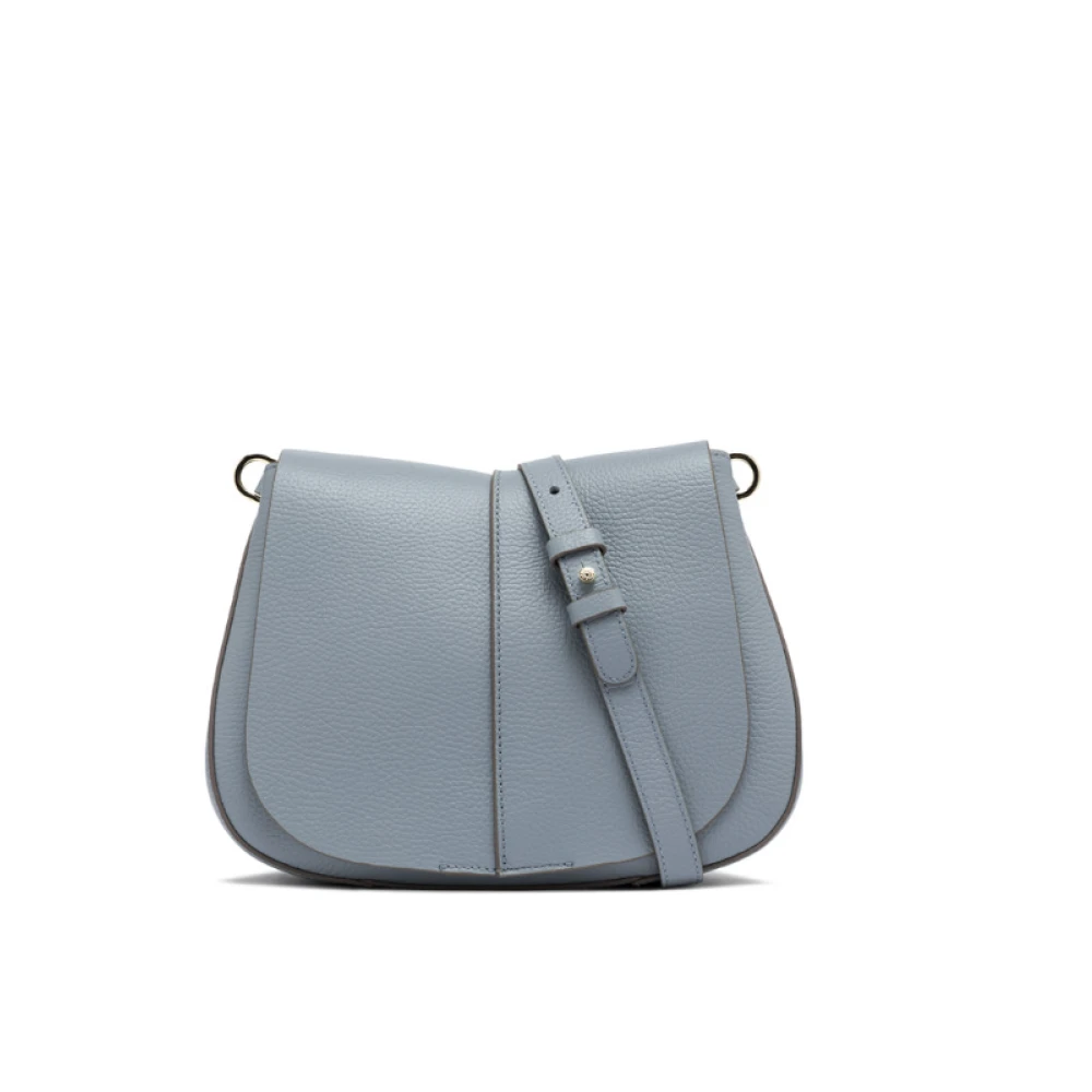 Gianni Chiarini Ronde Array Grote Handtas Blue Dames