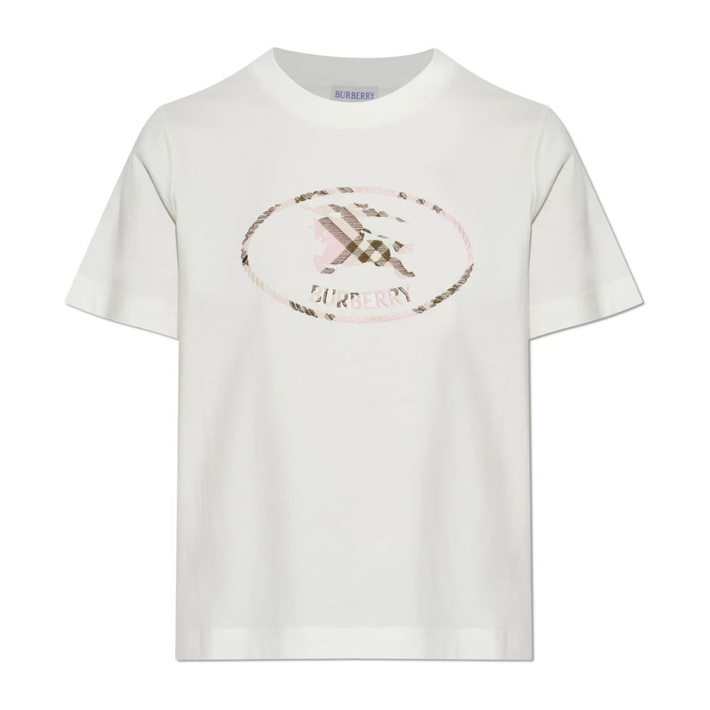 Burberry Women's White T-Shirts, S, Frankie T-Shirt