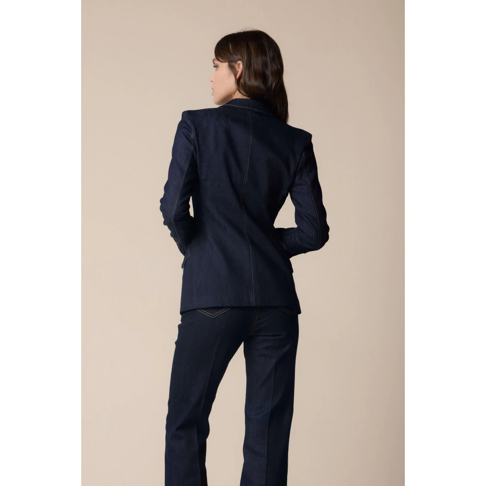 Kocca Stijlvolle Blazers voor een chique uitstraling Blue Dames