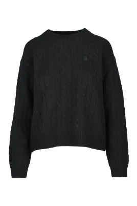 Ull Rund Hals Pullover Tröja