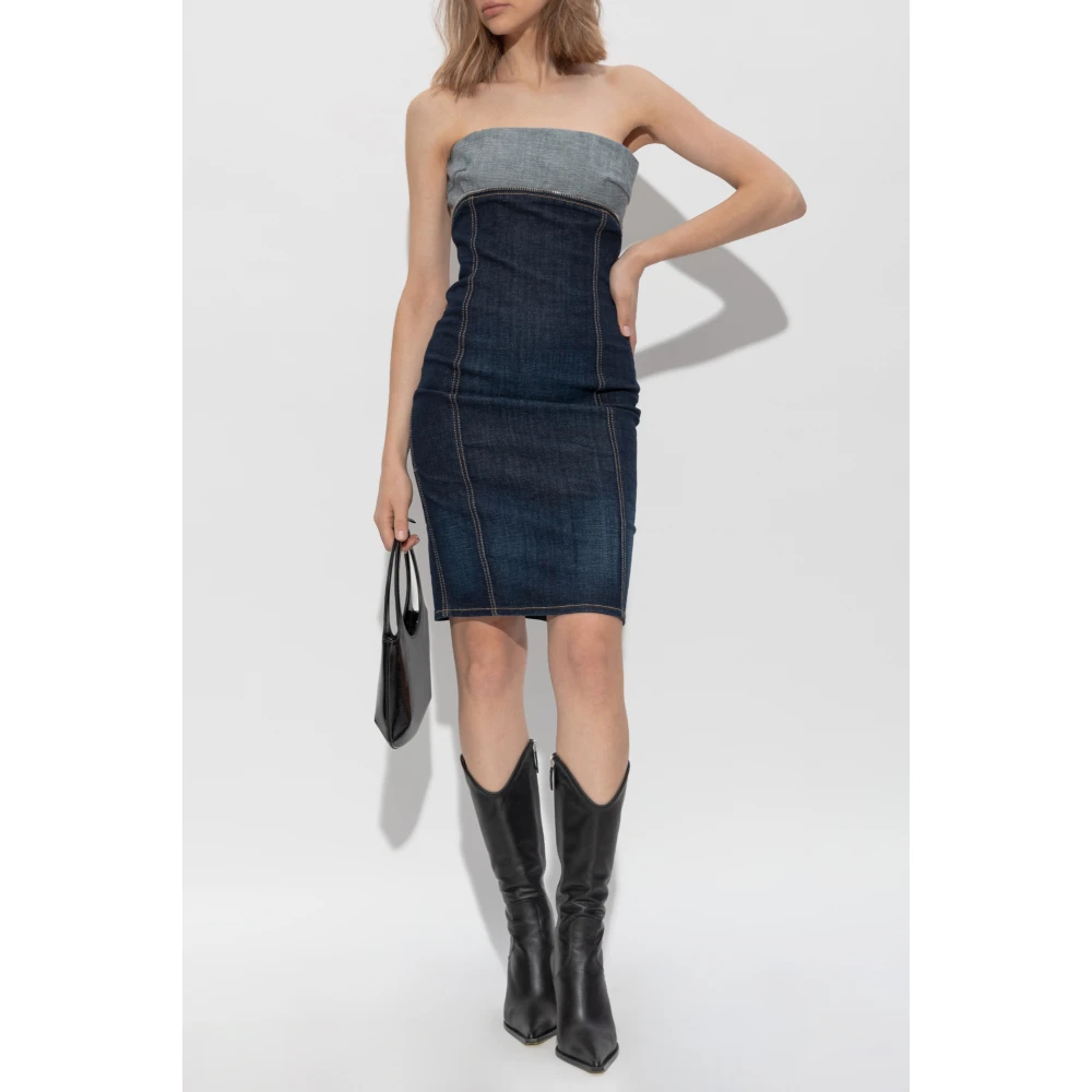 Dsquared2 Denim jurk Blue Dames