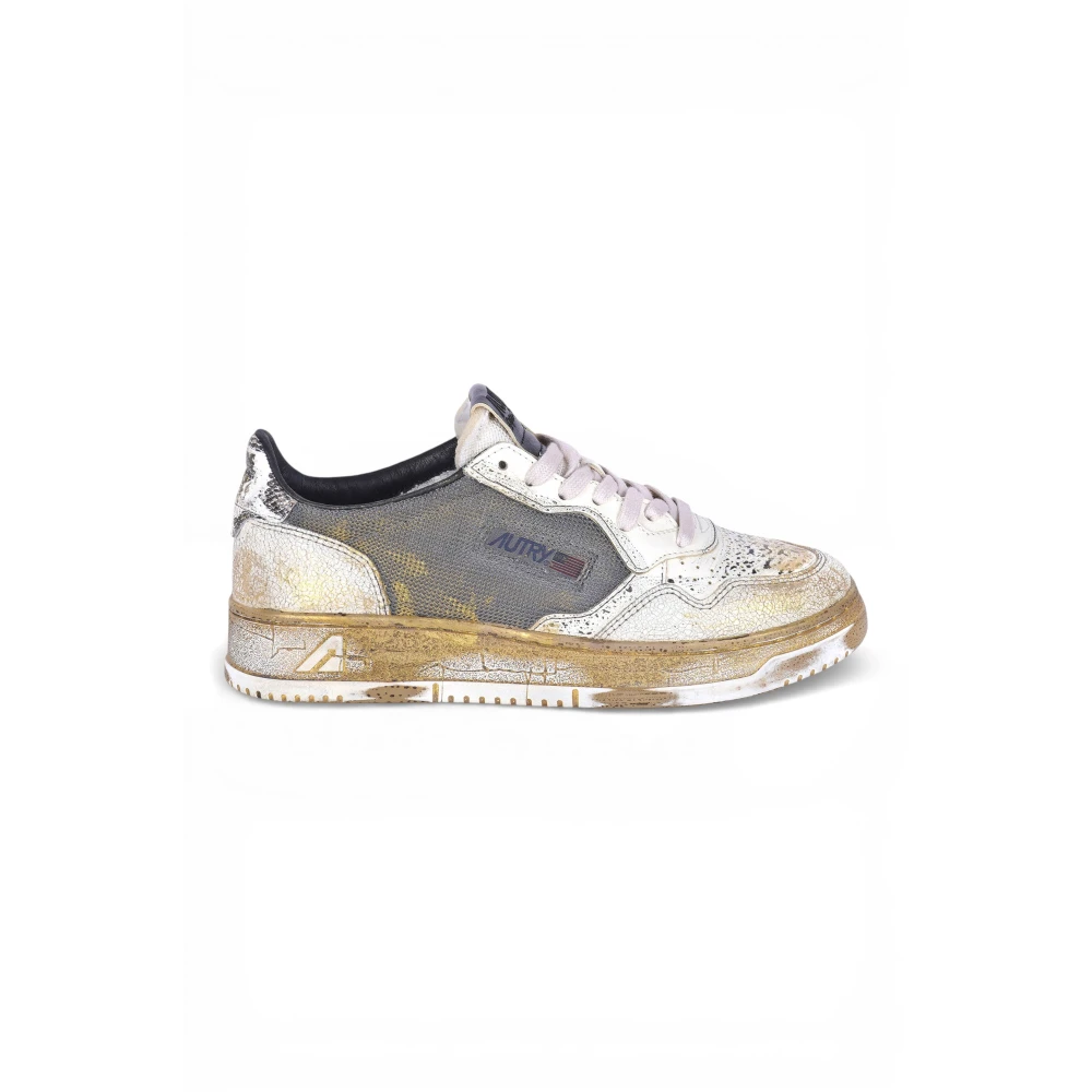 Autry Super Vintage Low Me14 Dames Schoenen Veelkleurig Multicolor