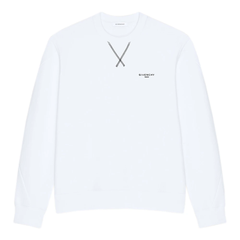 Givenchy Men's White Couture Seam Sweatshirt - Sweatshirts - Xl - Sweatshirts & Hoodies