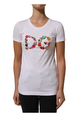 DG Logobroderad Rundhalsad T-shirt