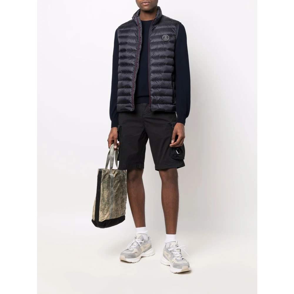 C.P. Company Utility Shorts in Twill Stretch Black Heren
