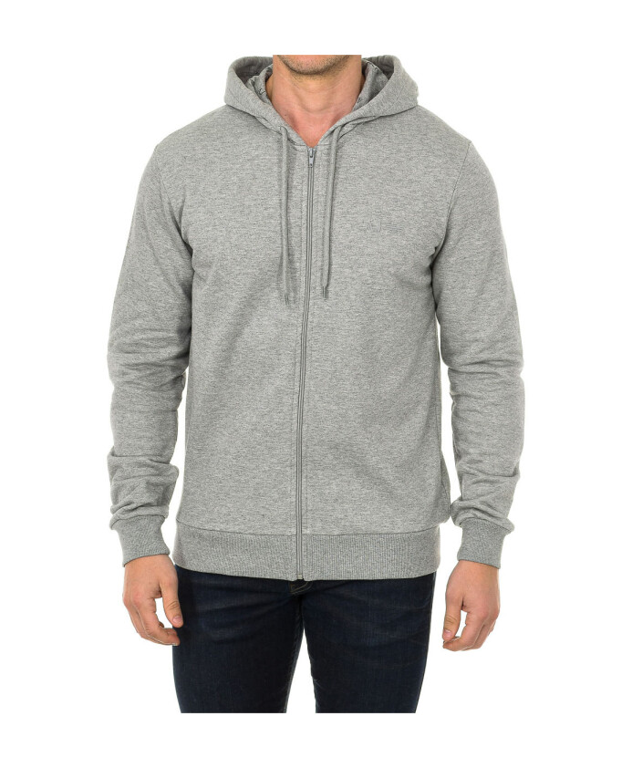 sweat-a-capuche-noir-manches-longues