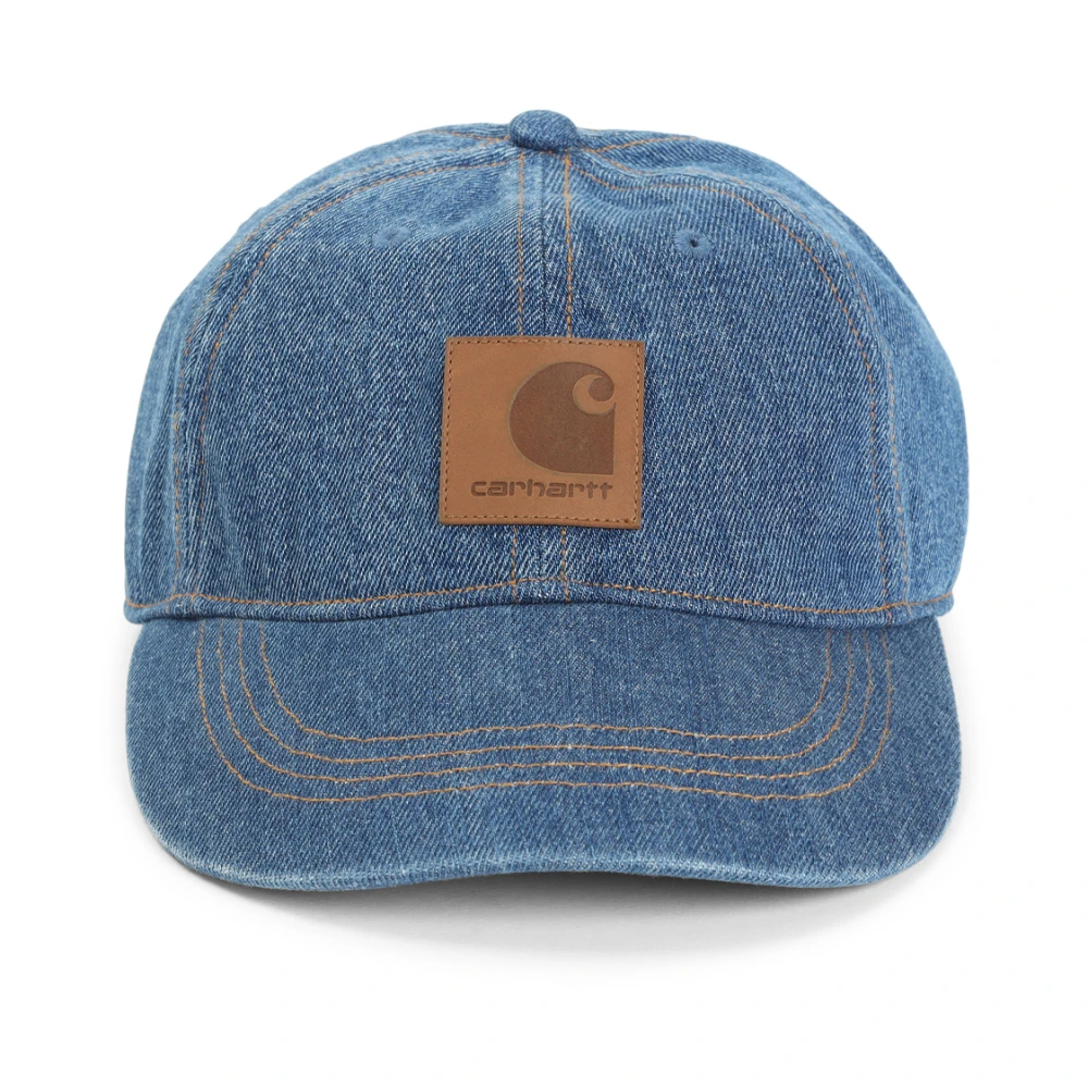 Carhartt WIP Blauwe Lincoln Cap voor stijlvolle uitstraling Blue Heren