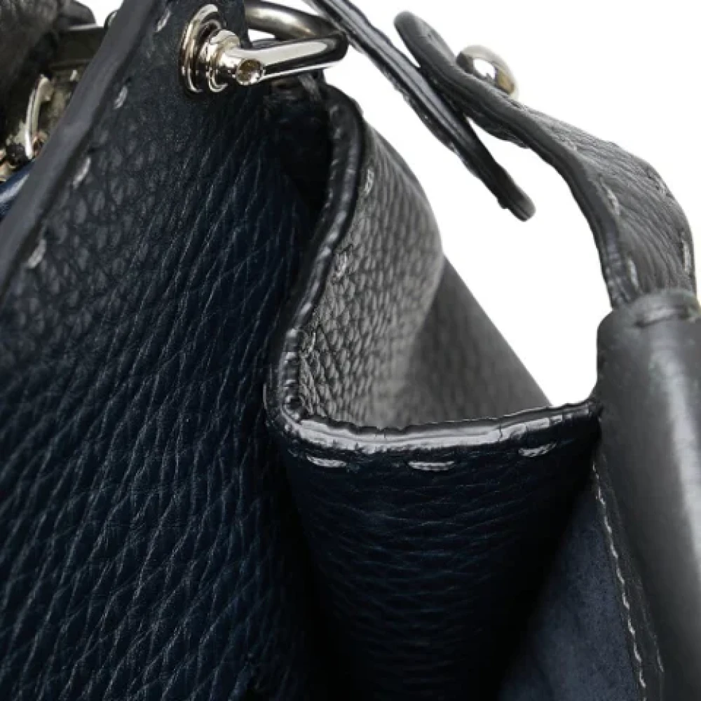 Fendi Vintage Pre-owned Leather fendi-bags Black Dames