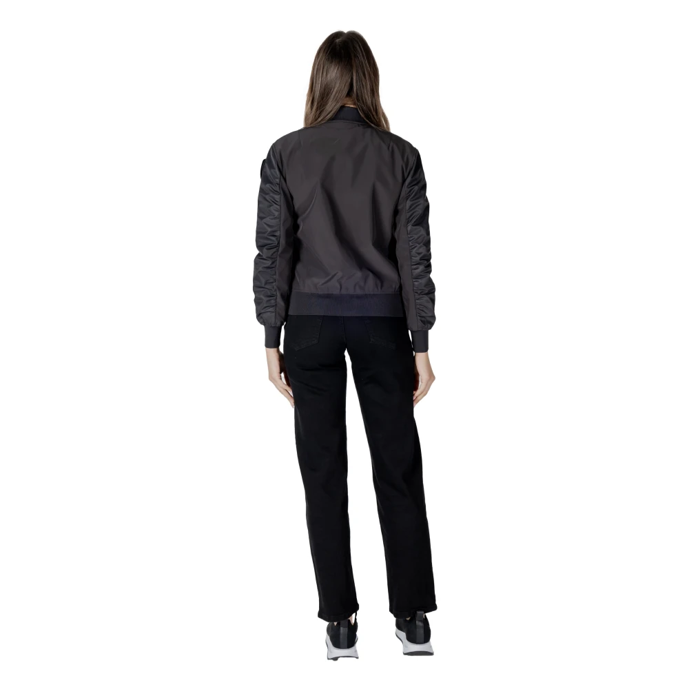 Blauer Lente Zomer Dames Jassen Collectie Black Dames