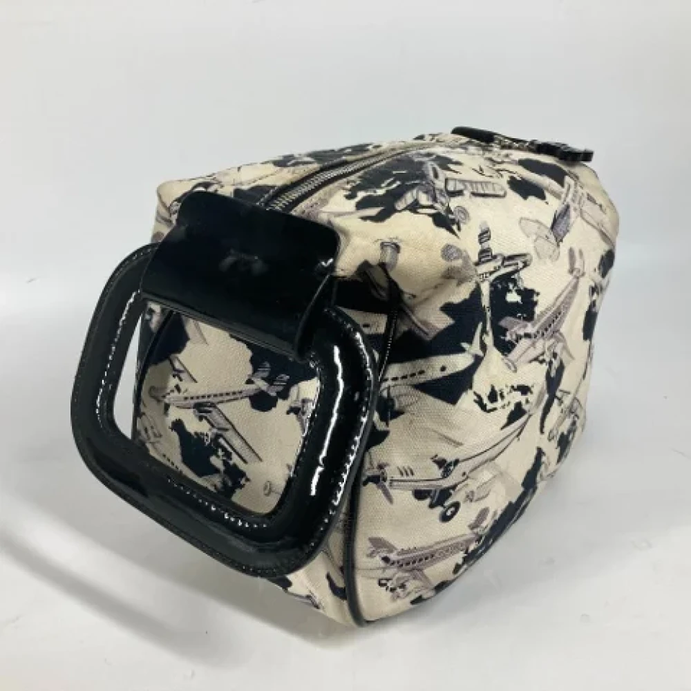 Chanel Vintage Pre-owned Canvas chanel-bags White Dames
