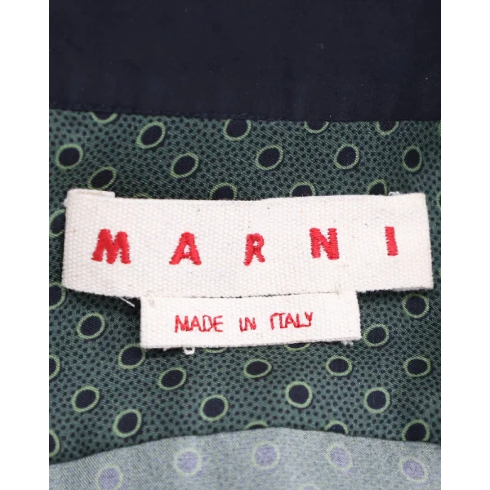 Marni Pre-owned Silk tops Green Dames