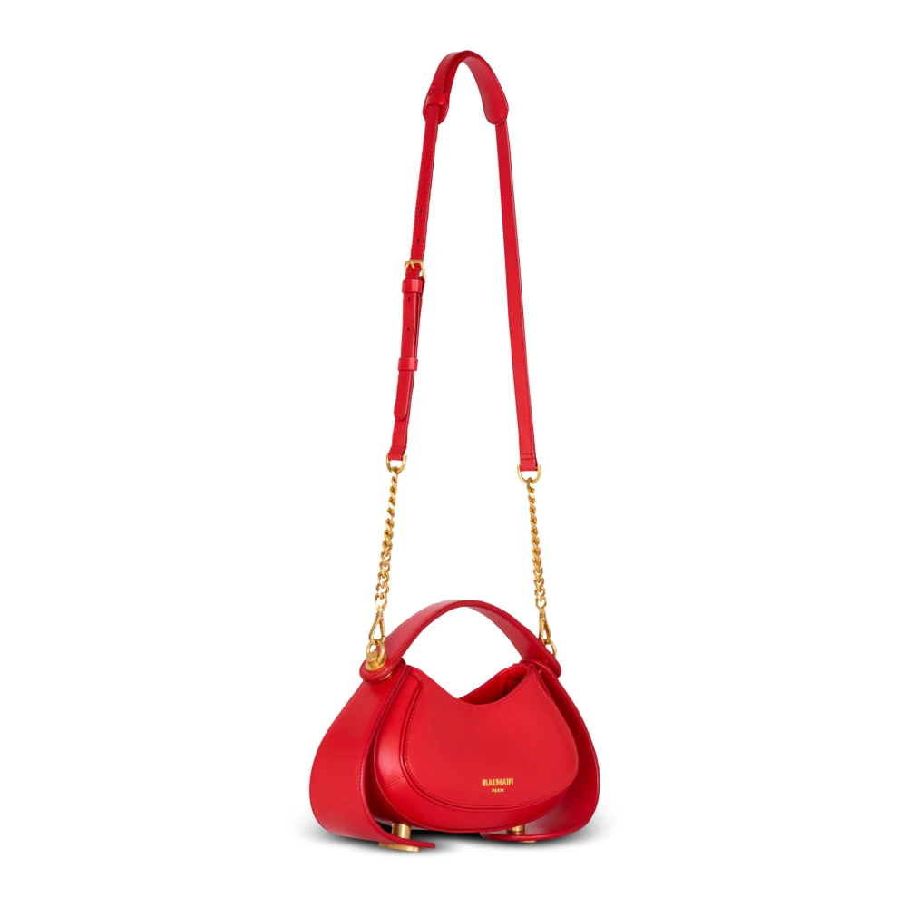 Balmain Kleine Jolie Madame tas in doosleer Red Dames