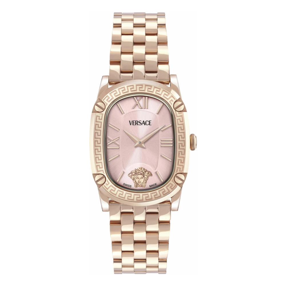 Versace Women's Yellow Watches, One Size, Greca Couture Lady