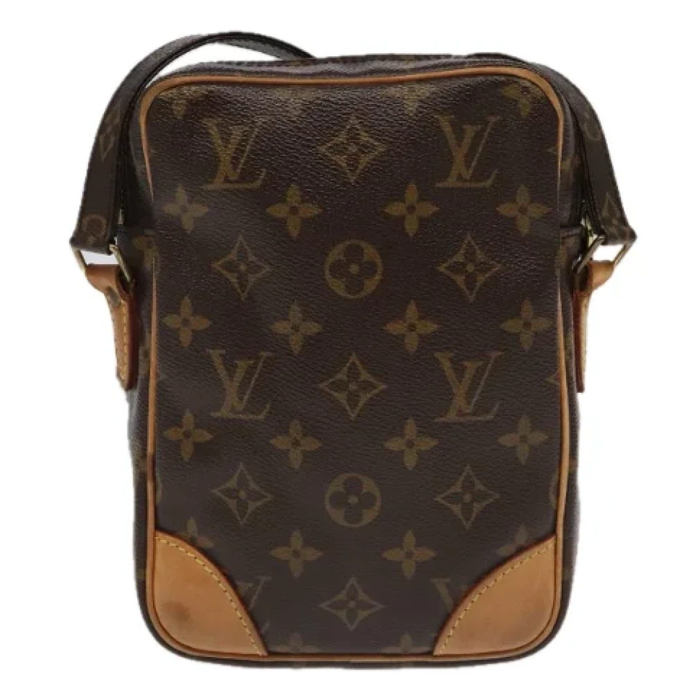 Louis Vuitton Vintage Pre-owned Canvas louis-vuitton-bags Brown Dames