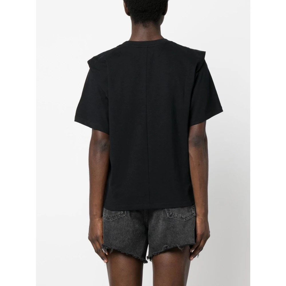 Isabel marant Zwarte Zelitos Stijlvolle Modieuze Sneakers Black Dames