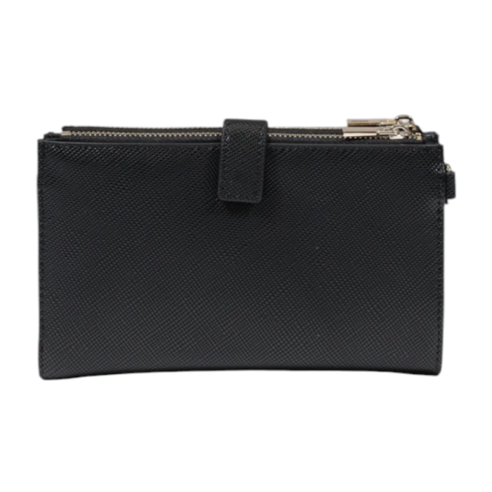 Guess Damesportemonnee van polyurethaan Black Dames