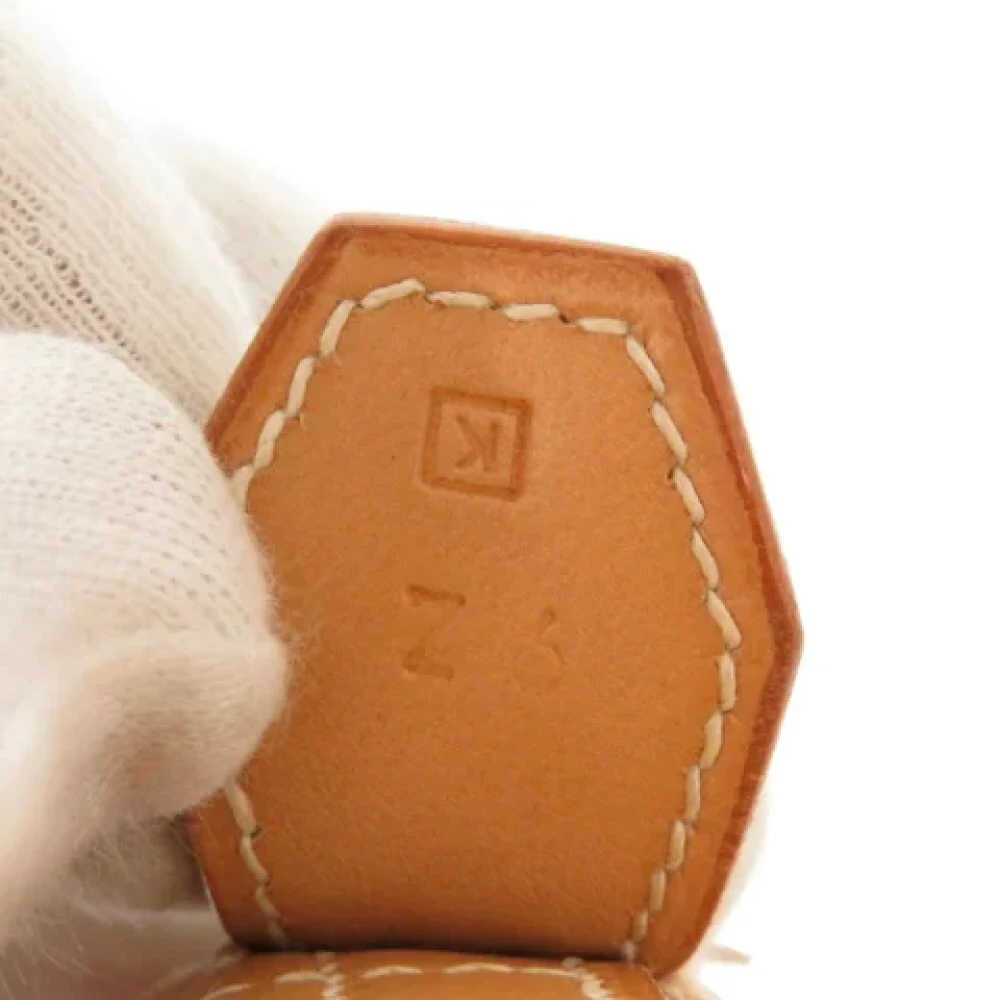 Hermès Vintage Pre-owned Leather handbags Brown Dames