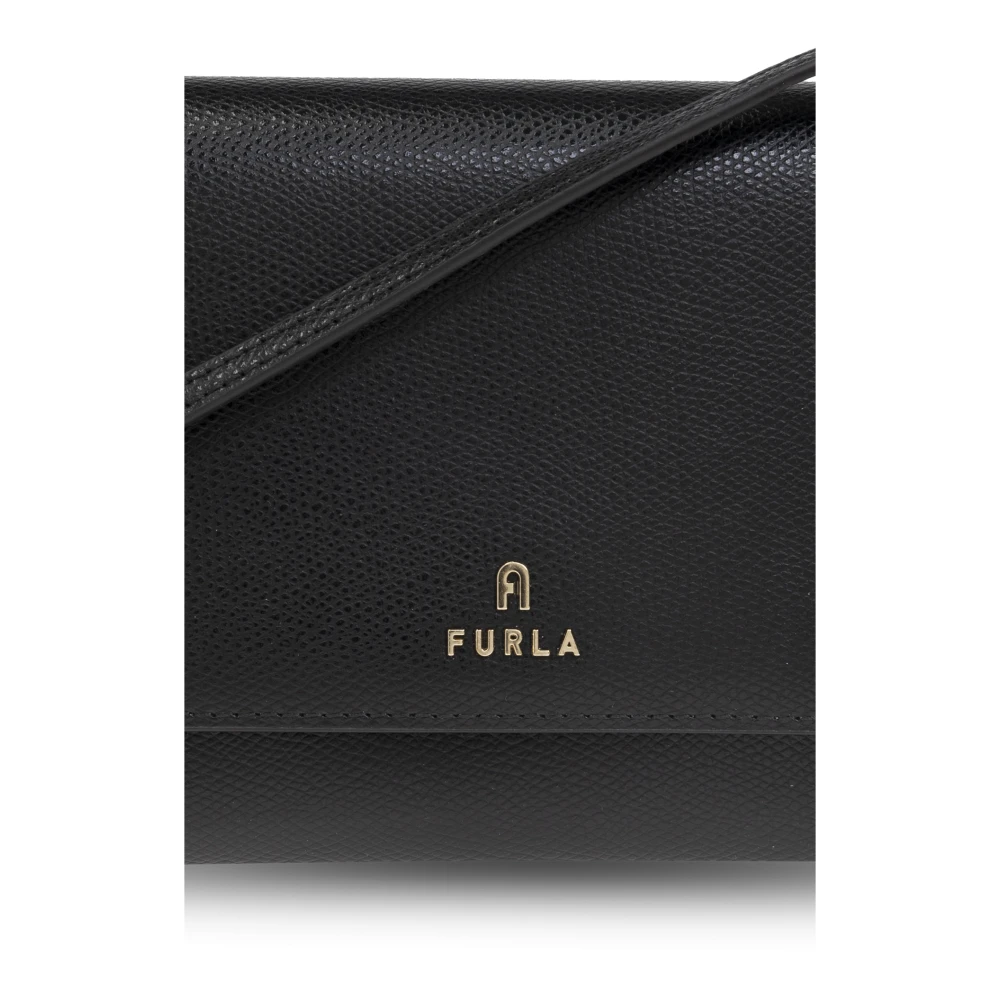Furla Portemonnee op ketting Camelia Black Dames