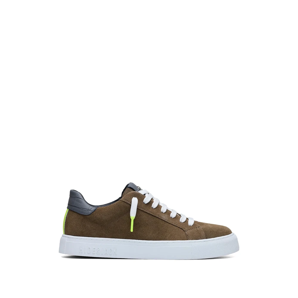 Hide&Jack Essence Oil Sneakers Heren Schoenen Bruin
