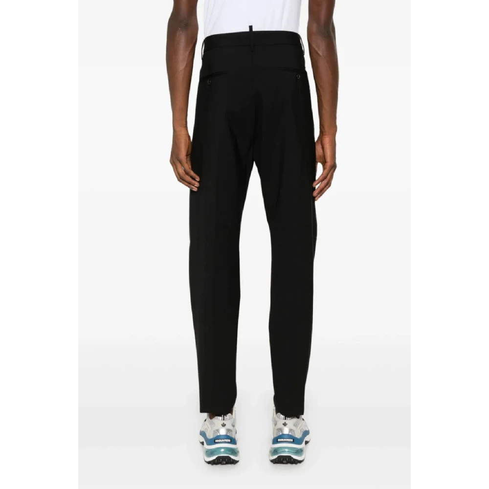 Dsquared2 Stijlvolle herenbroeken voor Aw24 Black Heren