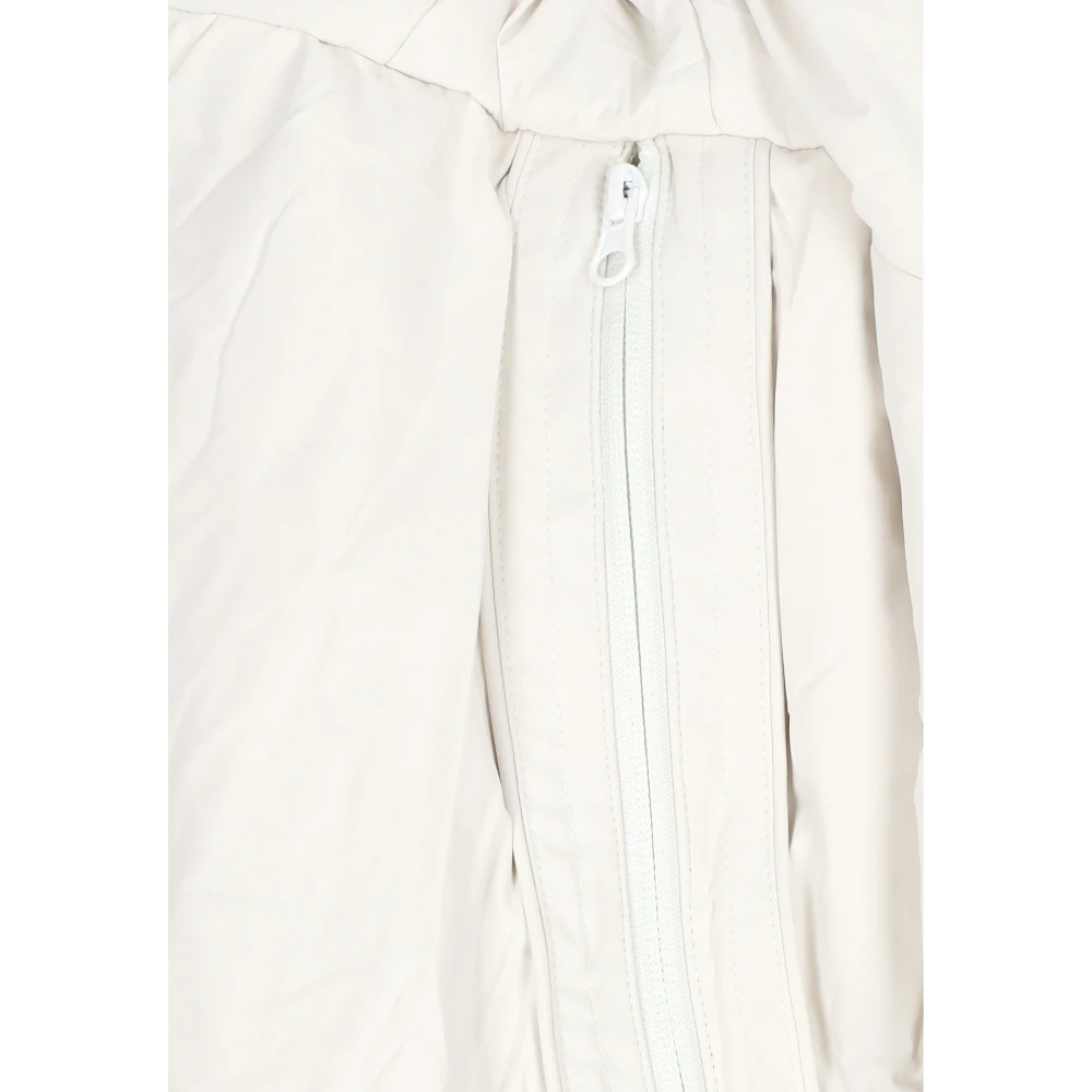 Acupuncture Witte Puffer Hoge Kraag Donsjas White Heren