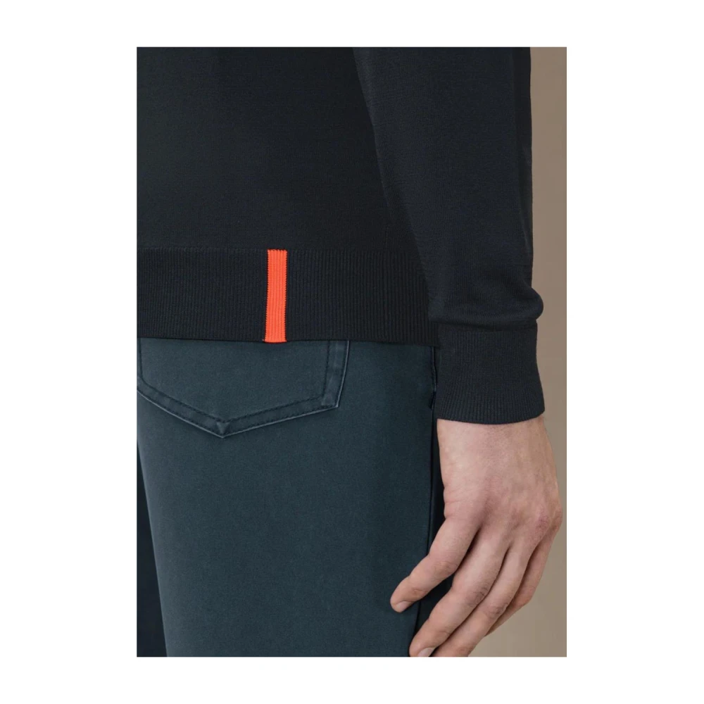 RRD Blauwe Trui met Ronde Hals Blue Heren