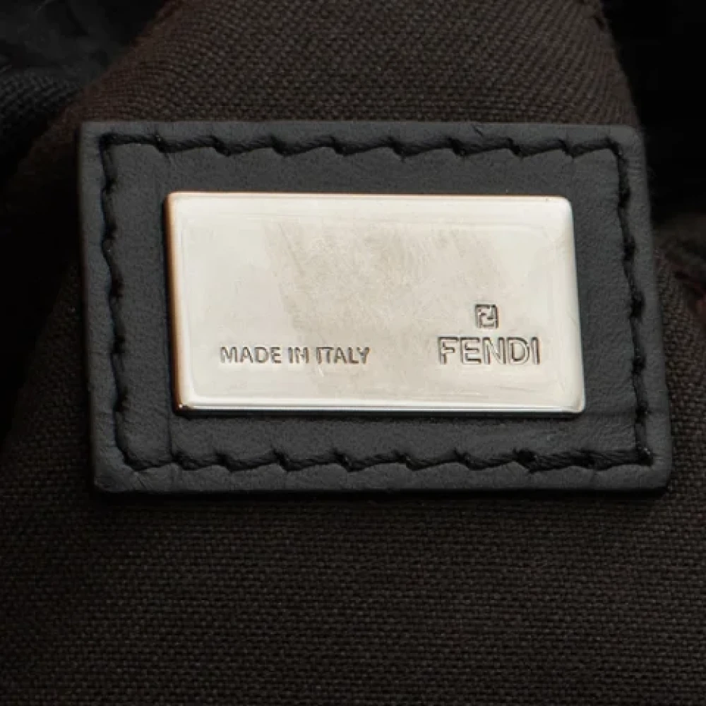 Fendi Vintage Pre-owned Canvas fendi-bags Black Dames