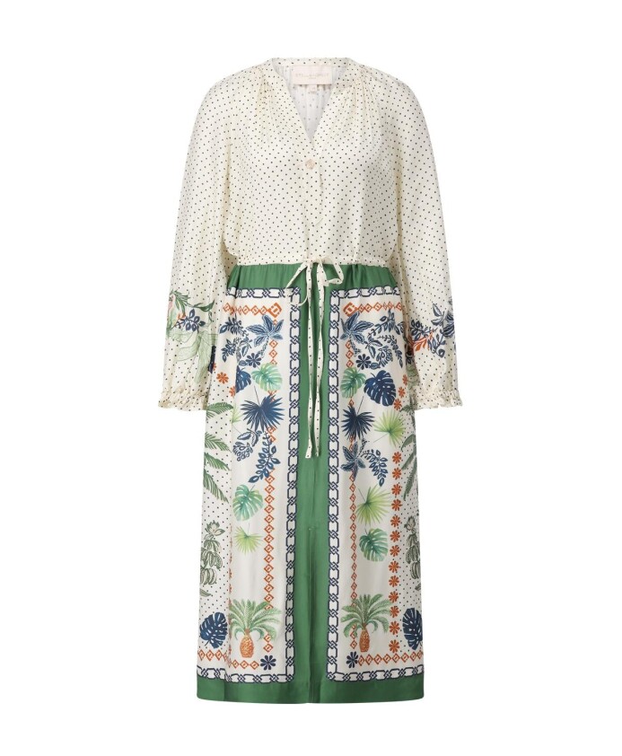 robe-midi-en-satin-avec-col-en-v